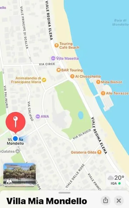 Villa Mia Mondello, 200M To Beach, Private Parking Palermo Italy